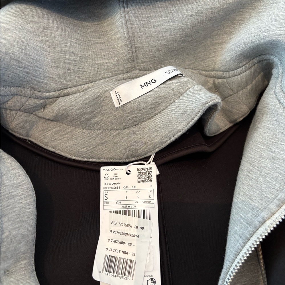 NWT Mango Combo Jacket - Picture 2 of 8